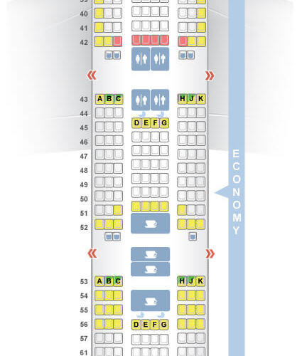 Sitzplan seatguru a380 emirates Emirates a380