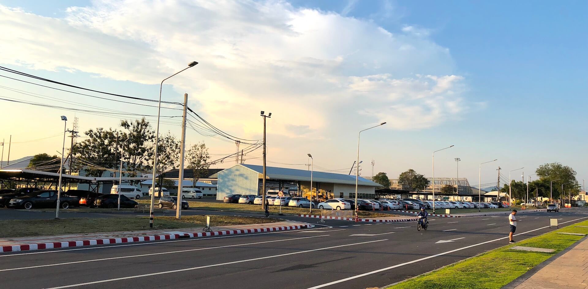 Parkplatz am U-Tapao Airport Pattaya