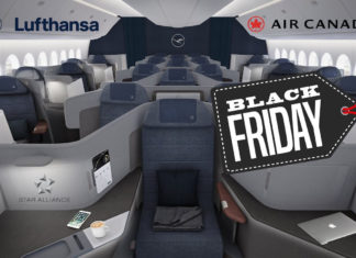 Star Alliance Black Friday Sale 2018 - Air Canada Lufthansa nach USA