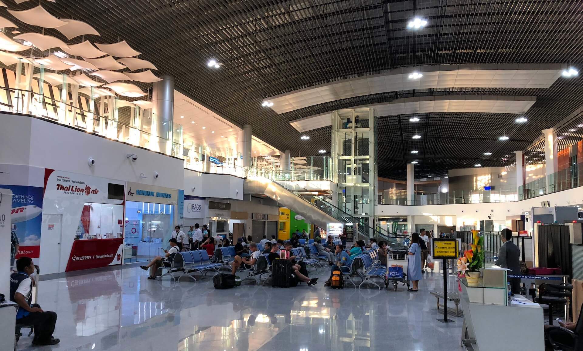 Terminal am Flughafen in Pattaya