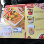 VietJet Snacks und Mahlzeiten