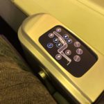 Thai Airways Business Class 747-400 Sitzverstellung + Massagefunktion