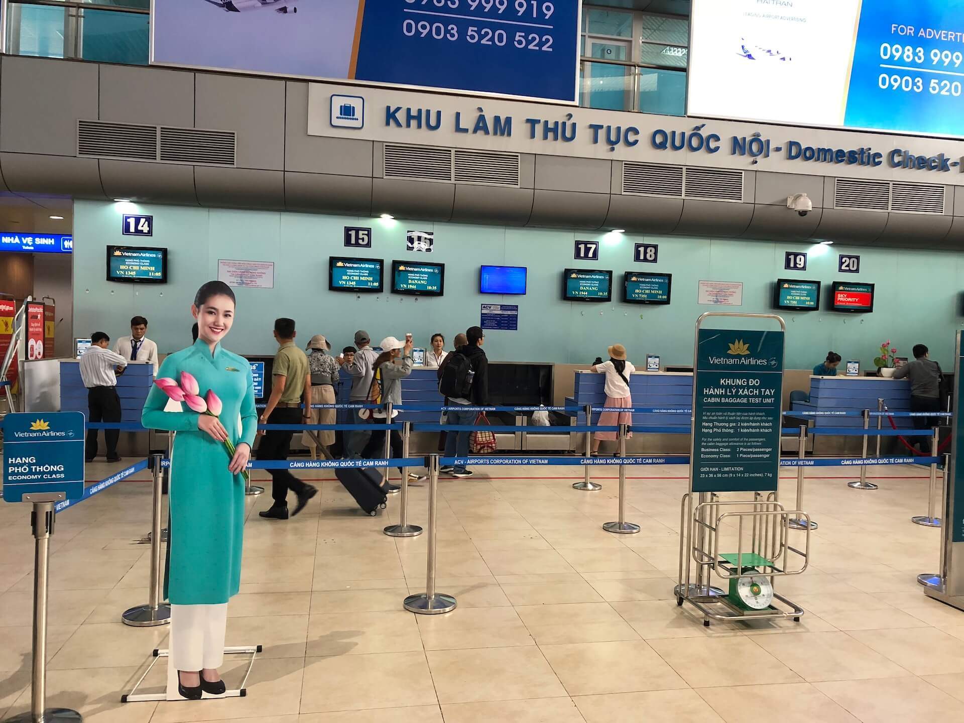 Vietnam Airlines Economy Class Check-In