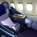 Thai Airways Boeing 747 Royal Silk Business Class Sitz