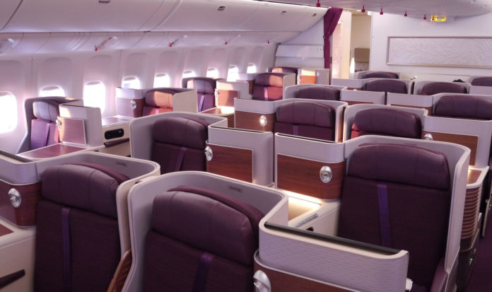Thai Airways Business Class Inland Erfahrungen & Test - Royal Silk