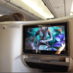 Thai Airways Royal Silk Business Class - Neuer Airbus A330 Inland Entertainment System