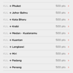 AirAsia Angebote BIG Points Member ab Kuala Lumpur