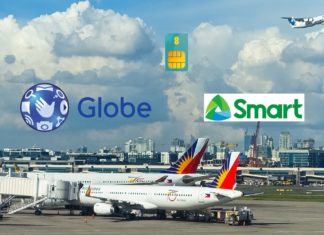 SIM-Karte Flughafen Philippinen - Manila, Cebu, Clark