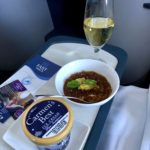 Champagner, Ice Cream, Dessert Philippine Business Class