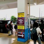Chiang Rai Airport Bus Wegweiser