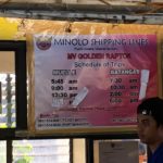 Muelle Pier Puerto Galera Personenboot nach Batangas