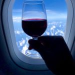 PAL Business Class Rotwein Glas
