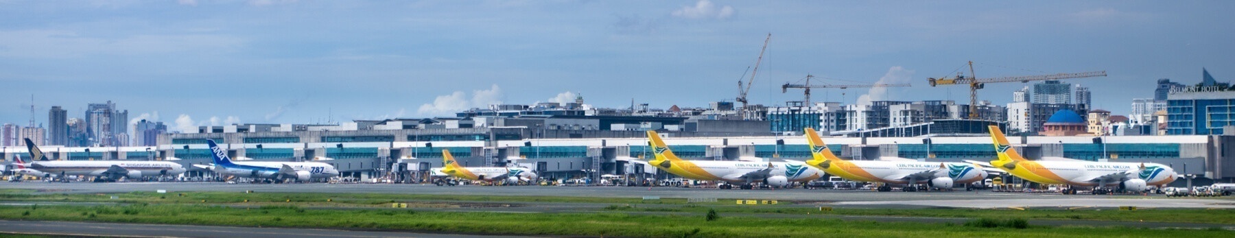 Panorama Terminal 3 Flughafen Manila