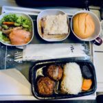 Thai Airways Pork Balls Economy Class Mahlzeit Bangkok - Manila