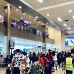 Ticketschalter Clark Airport Angeles City und Abflugterminal