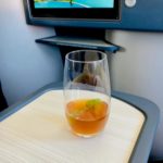 Willkommensdrink Philippine Airlines Business Class