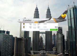 Condor Angebote Flüge Kuala Lumpur Sommer 2019