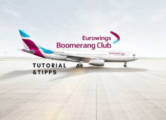 Eurowings Boomerang Club Tutorial Meilen sammeln