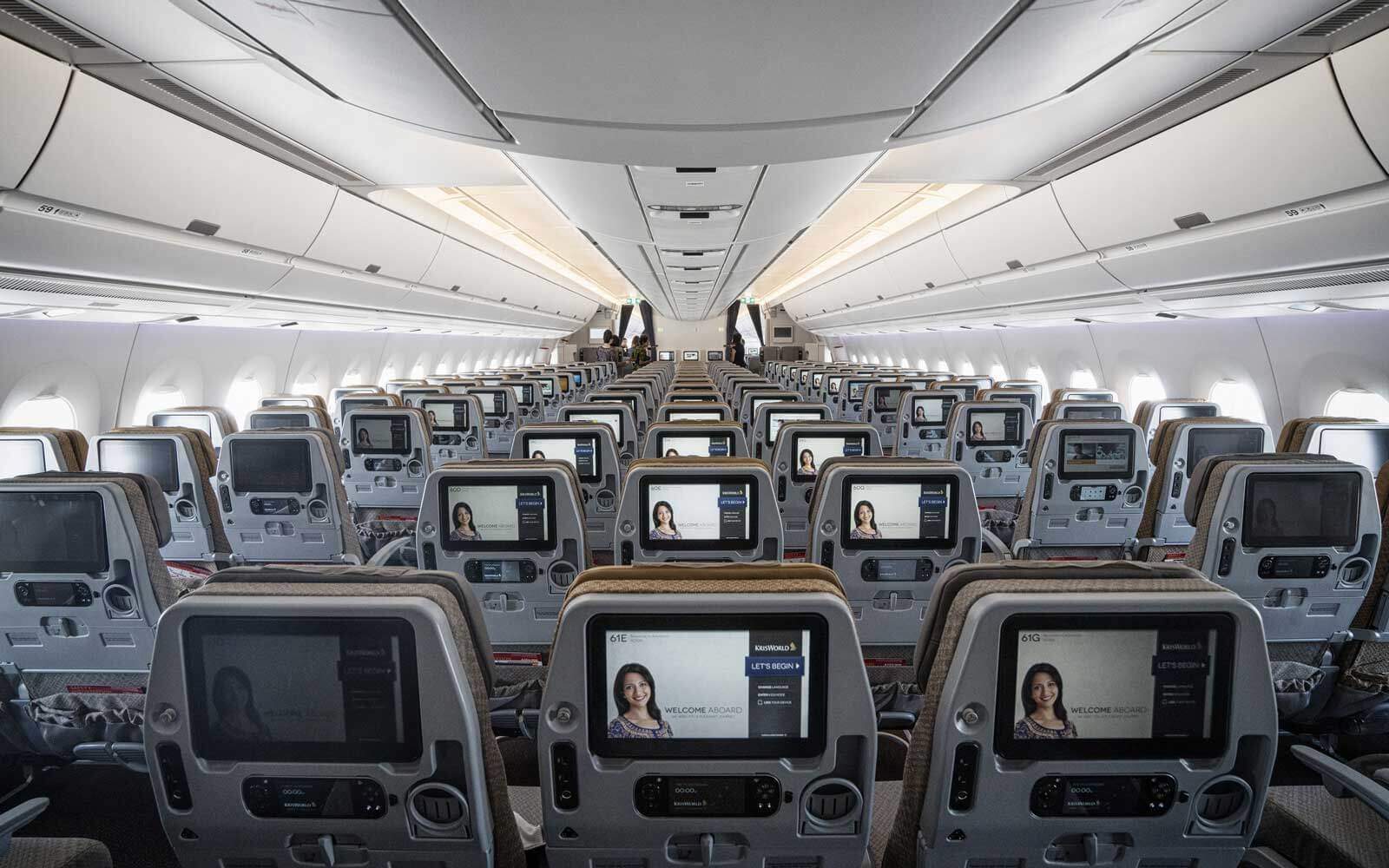 Singapore Airlines Economy A350 Test Erfahrungen Bkk Muc