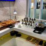 Thai Airways Royal Orchid Lounge Phuket Airport Essensauswahl