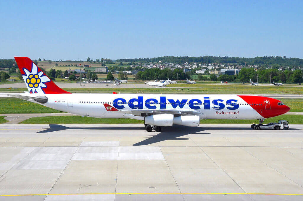 Edelweiss Air A340