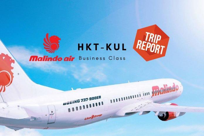 Malindo Business Class Boeing 737-800 Phuket nach Kuala Lumpur