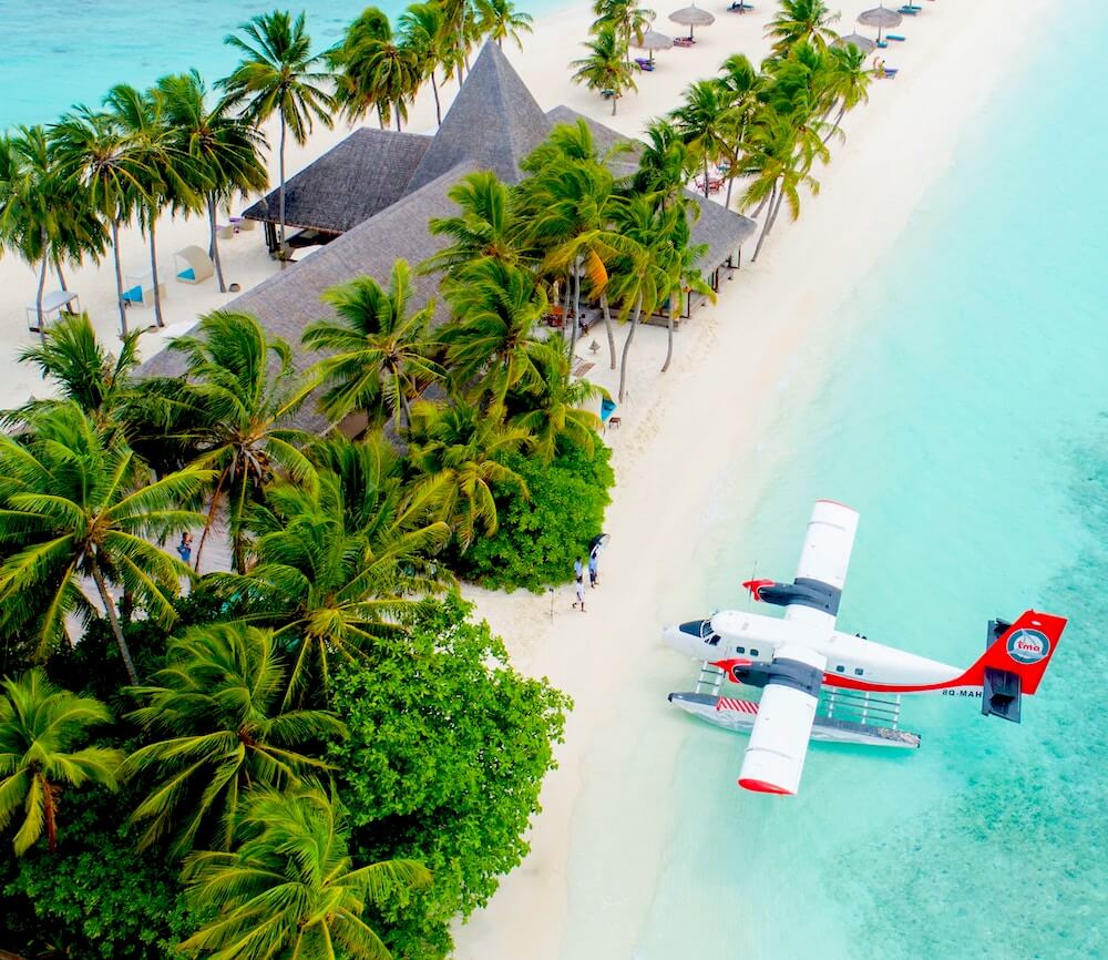 Inlandsflüge Malediven mit Wasserflugzeug
