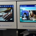 Lufthansa Business Class A330 Entertainment und WiFi