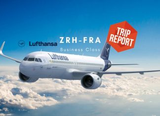 Lufthansa Business Class Airbus A320neo Zürich nach Frankfurt TripReport Airguru