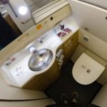Swiss Air A330-300 Business Class Toilette