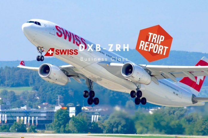Swiss Business Class Airbus A330 Dubai nach Zürich TripReport Airguru
