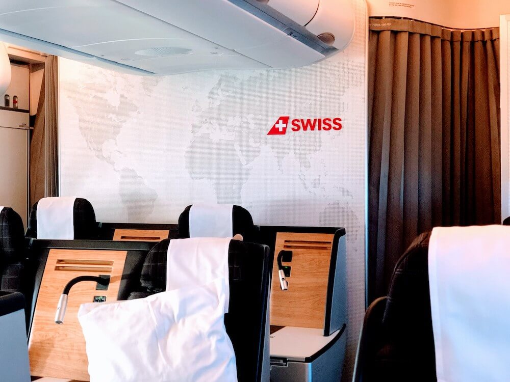 Swiss Business Class Kabine A330