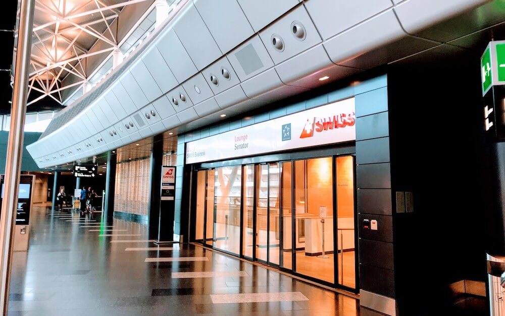 Swiss Business Lounge Zürich Eingang Terminal A