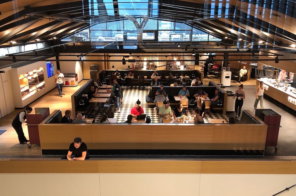 Swiss Business Lounge Zürich Terminal A Restaurantbereich