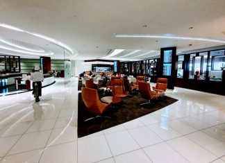 Etihad Business Class Lounge Abu Dhabi Terminal 3 Test & Erfahrungen