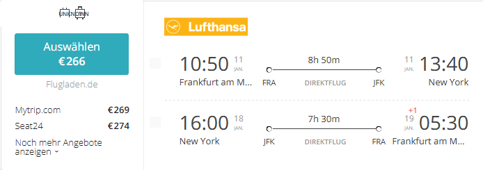 FRA-JFK-Lufthansa-Direkt-266€