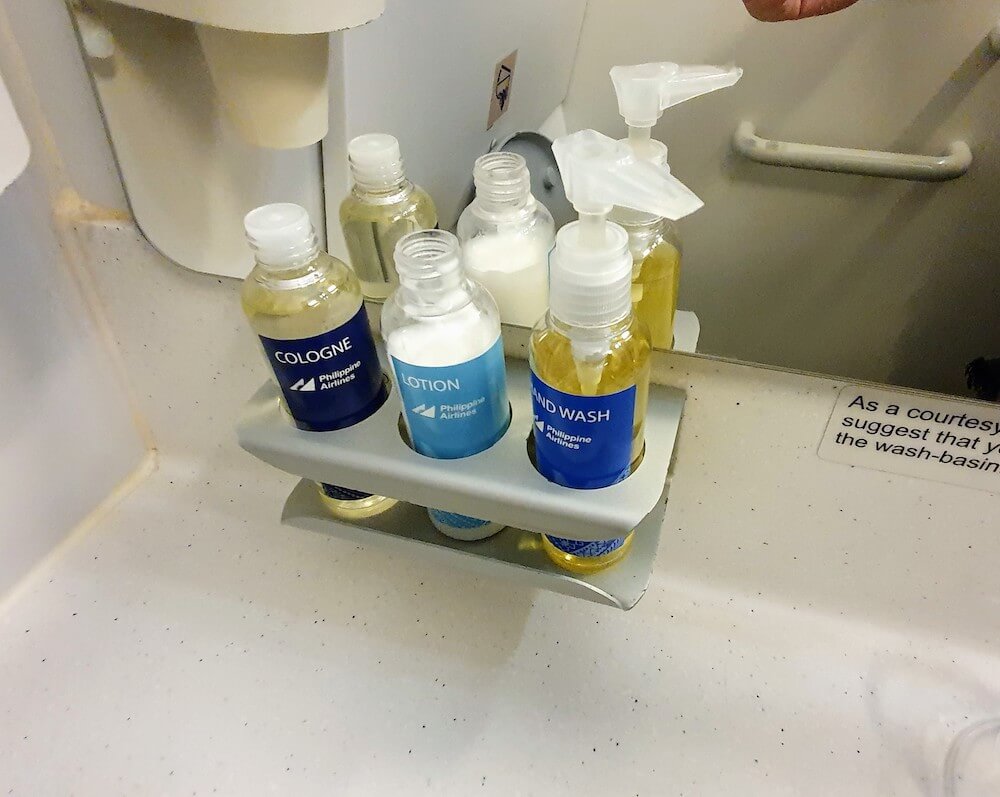 Amenities Toilette Philippine Airlines Airbus A321