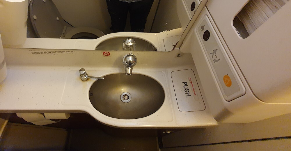 Thai Smile Plus Airbus A320 Toilette