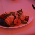 Qatar Airways Business Class Vorspeise - Spicy Lobster